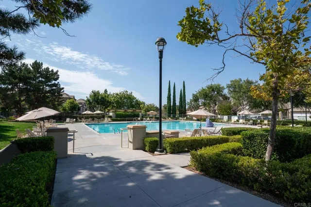 a view of a swimming pool