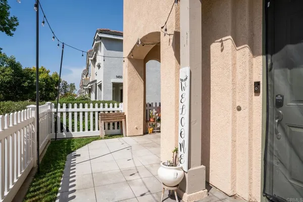 a front view of a house with a porch