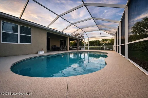 a view of a swimming pool