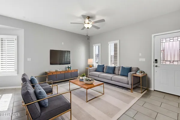 a view of a kitchen with a sink and a window