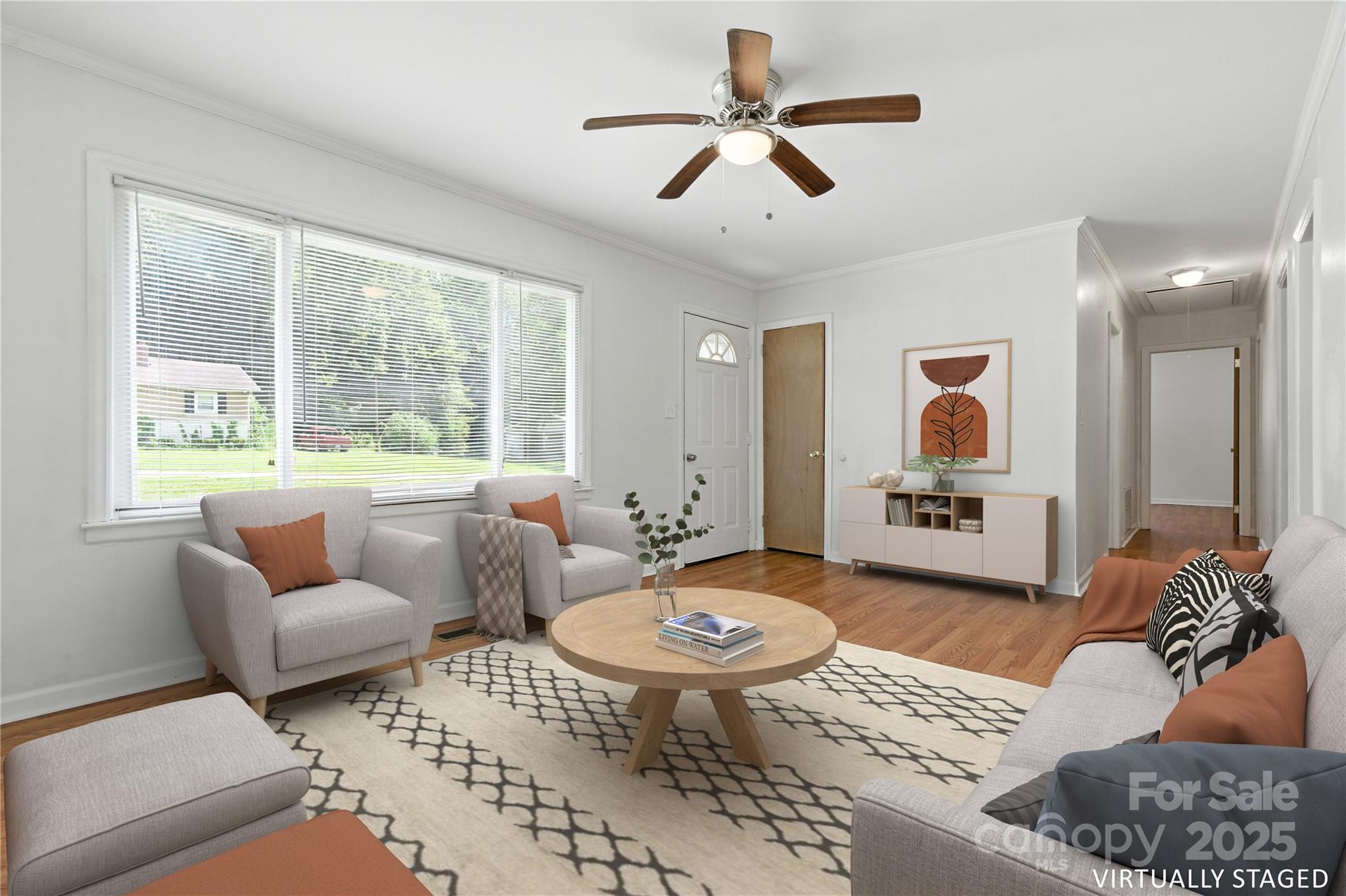 308 Taylor Drive Stanley, NC 28164 - Photo 1 of 26 a living room with furniture and a large window