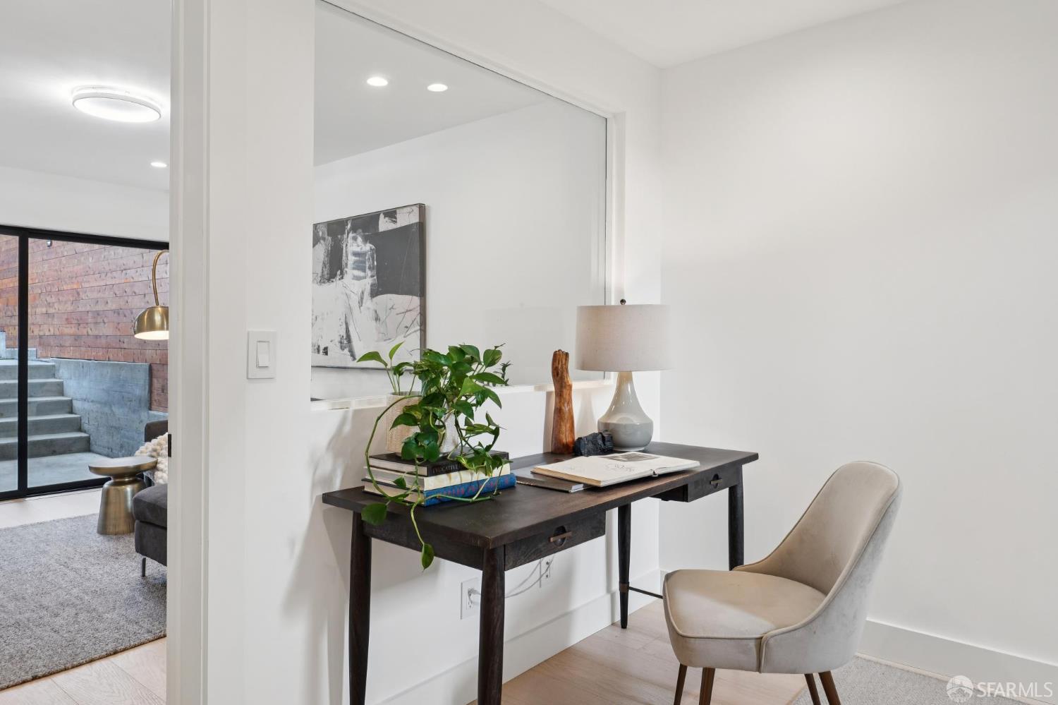 1726 30th Avenue San Francisco, CA 94122 - Photo 22 of 34 a view of a workspace with furniture