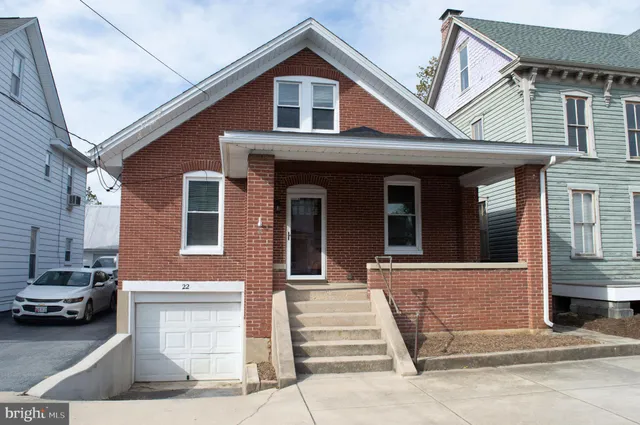 a view of a house with a large windows