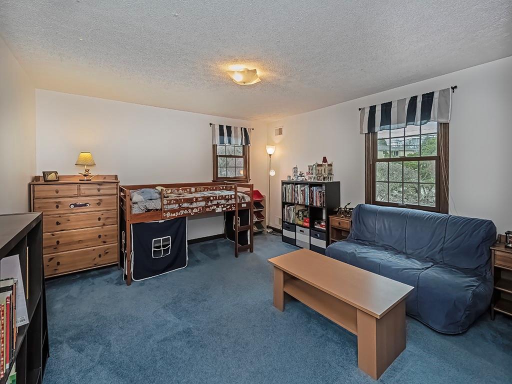 402 Dorseyville Road Pittsburgh, PA 15215 - Photo 22 of 33 a living room with furniture and a fireplace