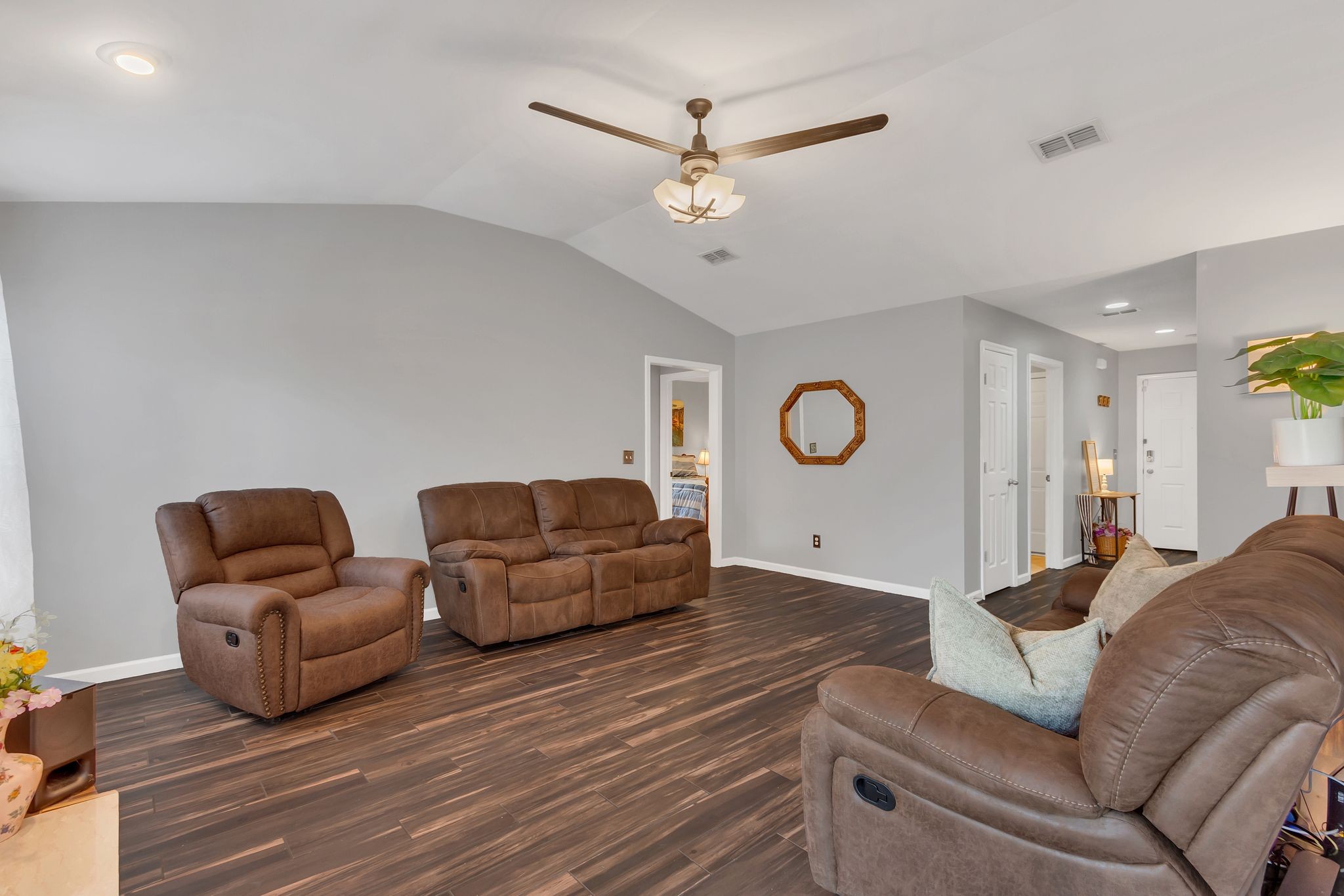 2032 Red Jacket Trace Spring Hill, TN 37174 - Photo 5 of 33 a living room with furniture and a ceiling fan