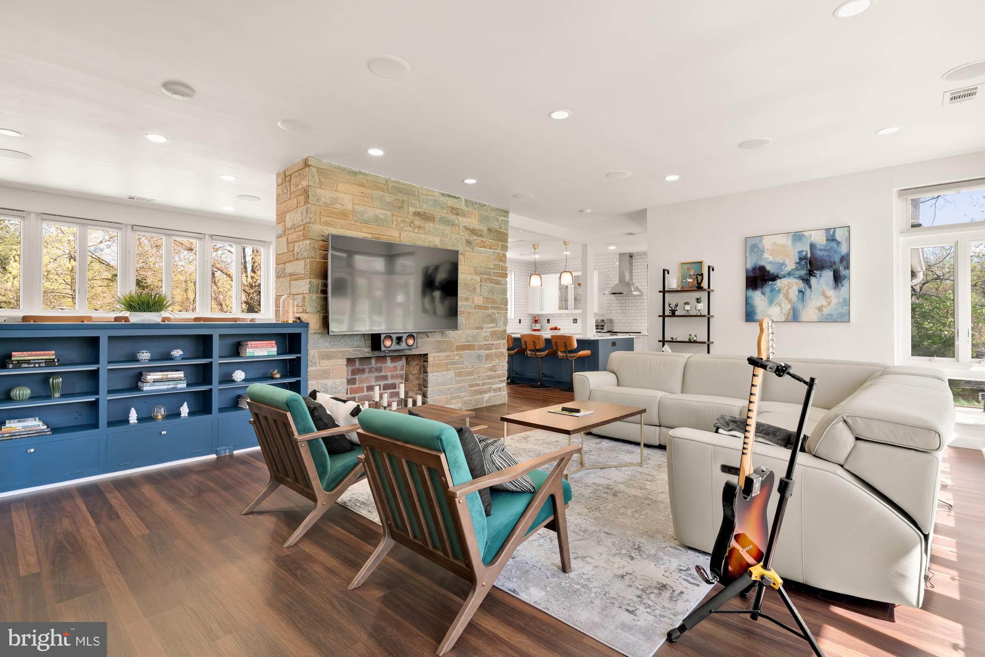 1736 Overlook Drive Silver Spring, MD 20903 - Photo 7 of 42 a living room with dining room and furniture