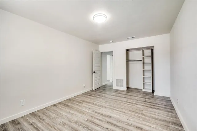 wooden floor in an empty room
