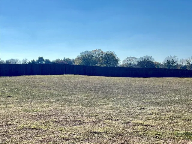a view of an outdoor space with a yard