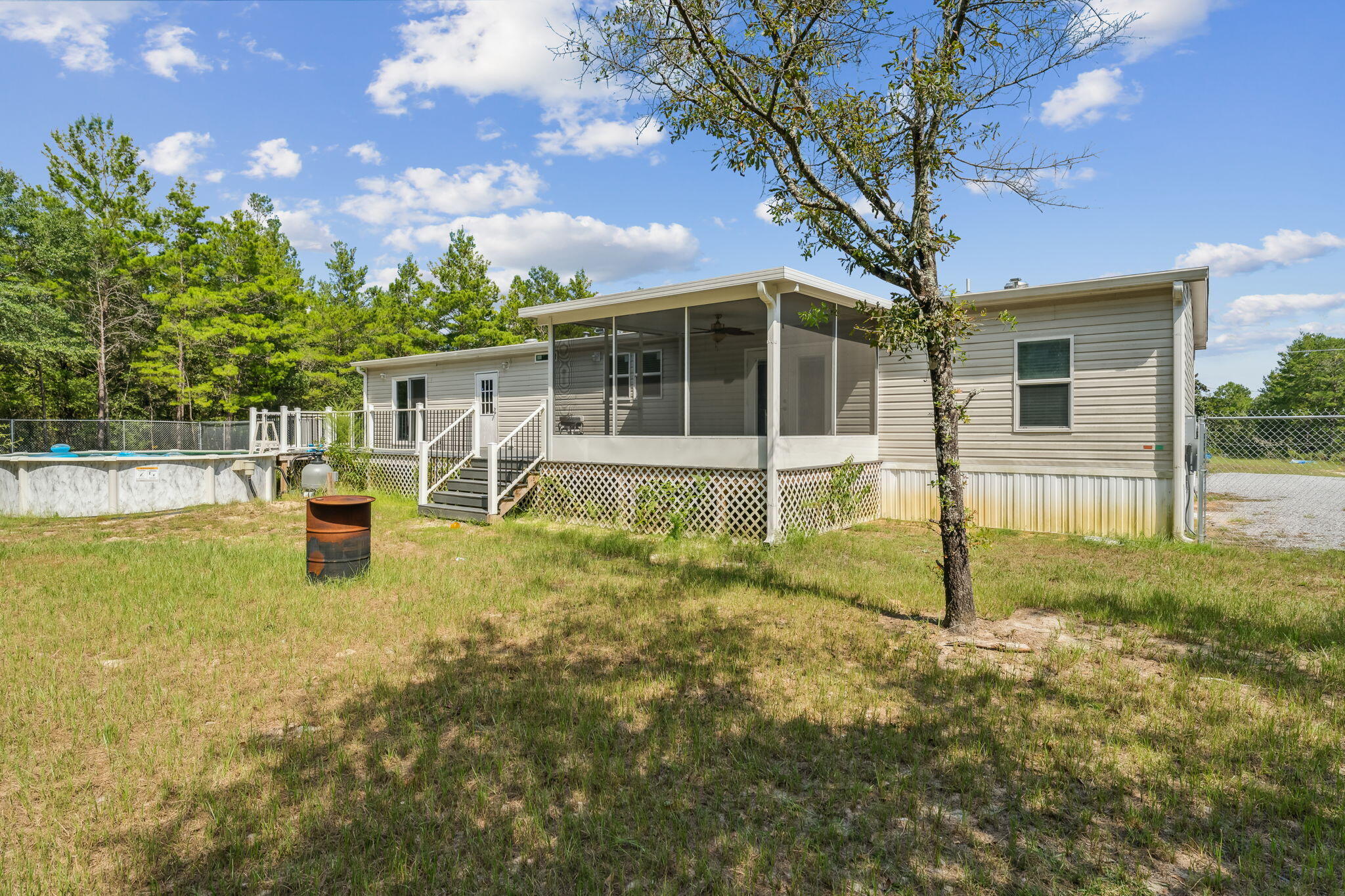 671 Oakridge Road DeFuniak Springs, FL 32433 - Photo 25 of 28 Backyard