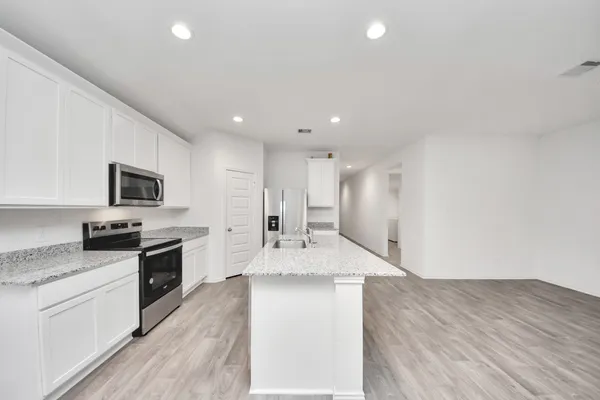 a view of empty room