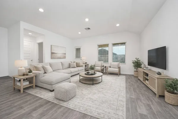wooden floor in an empty room with wooden floor