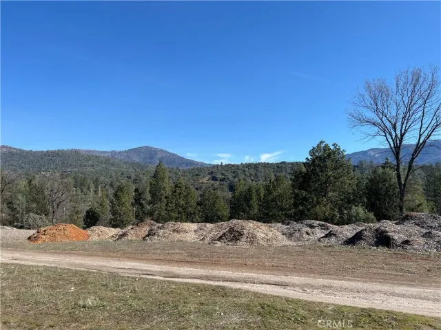 a view of a backyard of a house