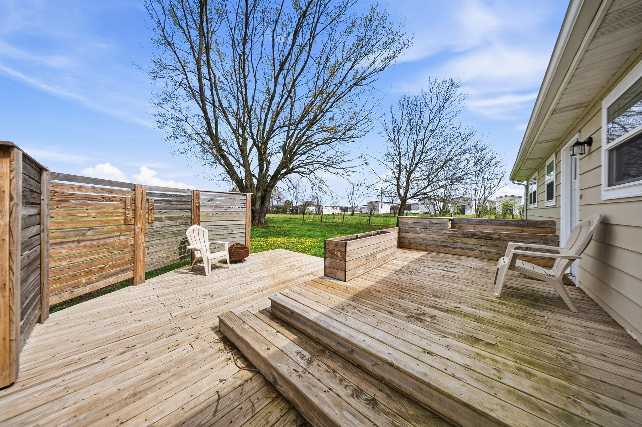 9891 Shepherd Road Lockbourne, OH 43137 - Photo 39 of 57 Rear deck; multiple levels