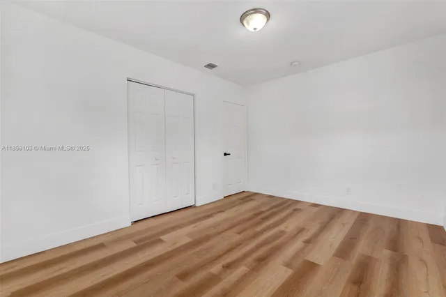 a view of empty room