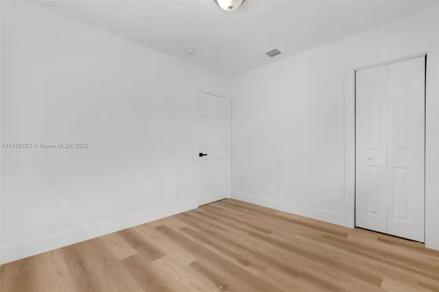 a view of empty room