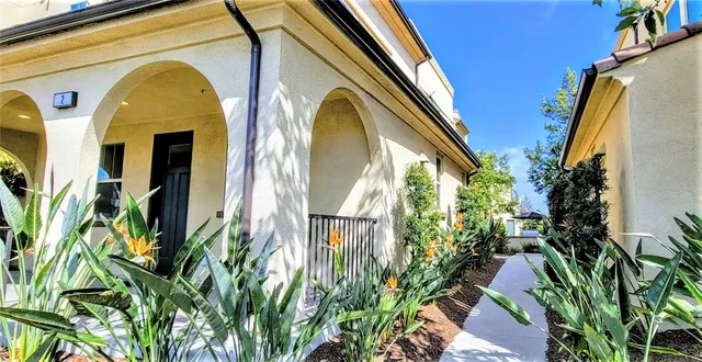 a view of swimming pool with seating space and deck
