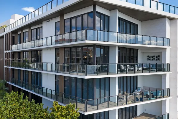 a view of a city and tall buildings