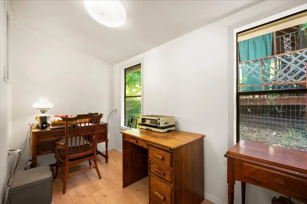 a front view of house with yard