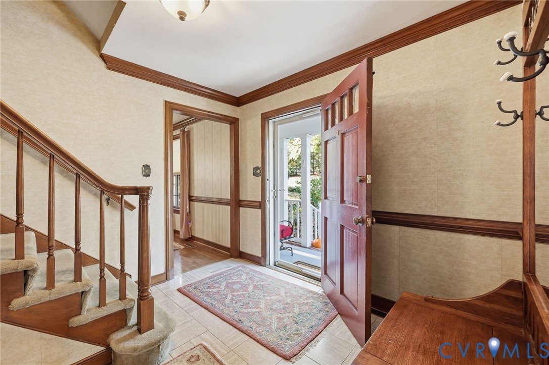 8216 Chainmaile Road North Chesterfield, VA 23235 - Photo 12 of 36 a view of an entryway