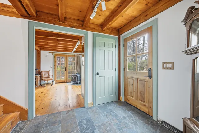 a view of outdoor space with seating