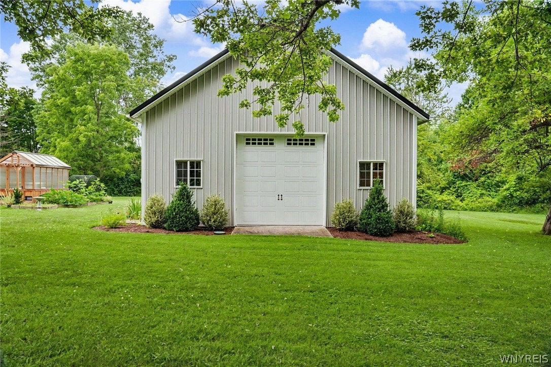 6600 Dye Road Newstead, NY 14001 - Photo 9 of 50 Your insulated w/ electric Parco outbuilding 30x40 w/ cement flooring