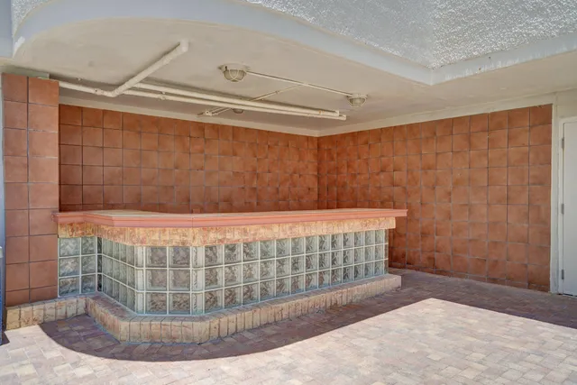 a view of water heater room