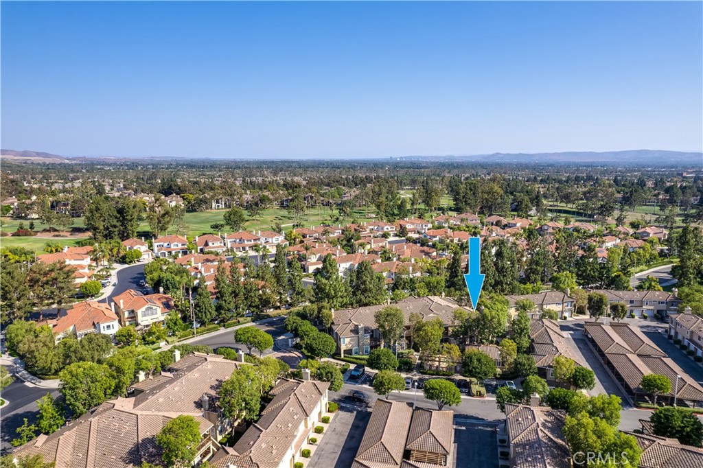 234 Gallery Tustin, CA 92782 - Photo 32 of 46 an aerial view of a city with lots of residential buildings