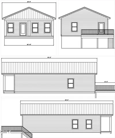 a view of a building from a balcony