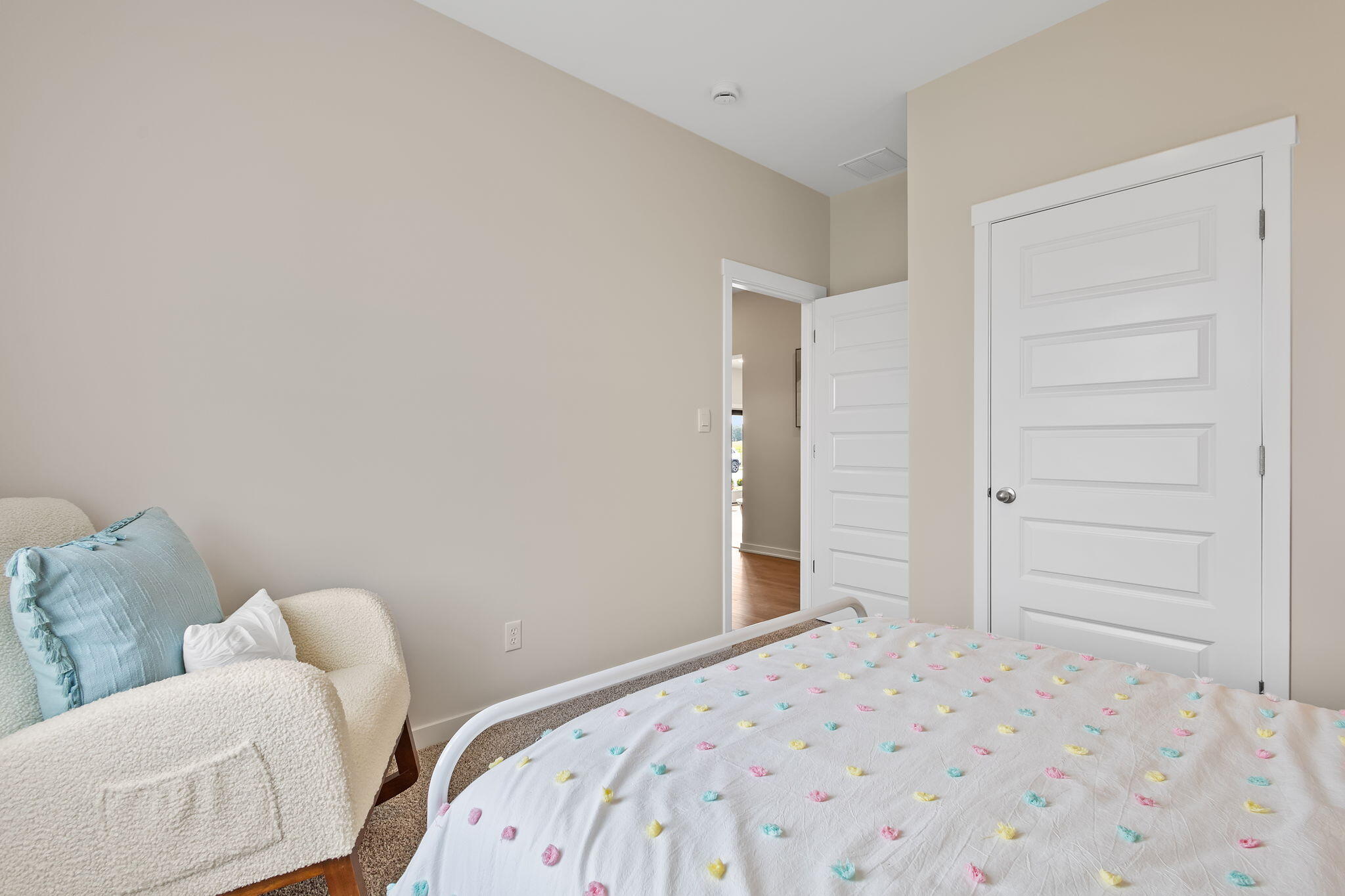 445 Bricker Street Hebron, IN 46341 - Photo 22 of 24 a bedroom with a bed and furniture