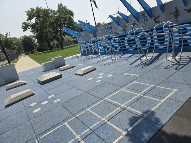 a view of a car is parked on the side of the road