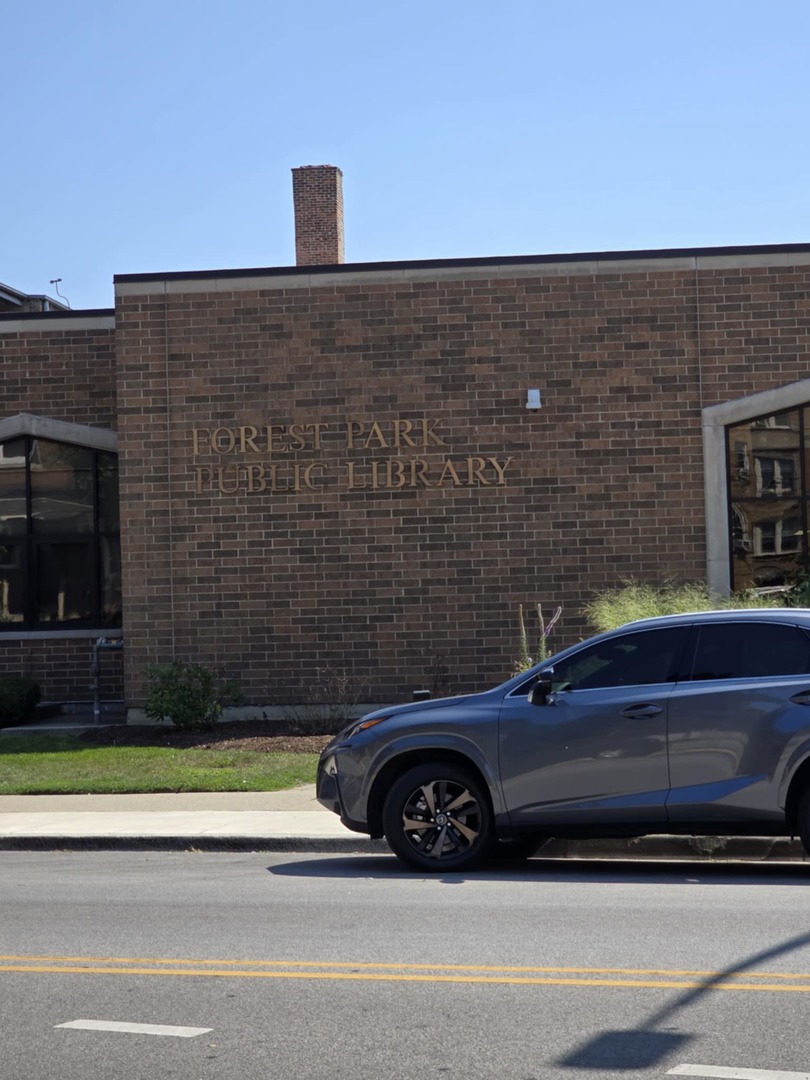1101 Harlem Avenue, Unit 203 Oak Park, IL 60130 - Photo 46 of 58 a view of a car is parked on the side of the road