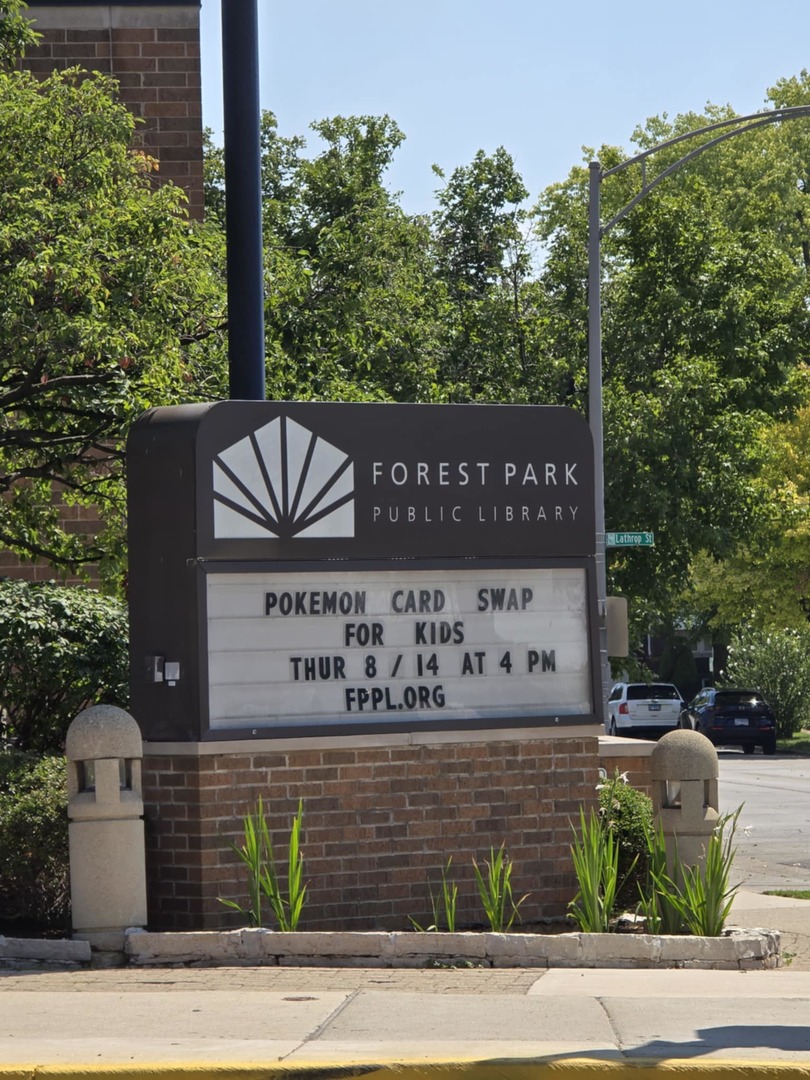 1101 Harlem Avenue, Unit 203 Oak Park, IL 60130 - Photo 56 of 58 a sign that is on the side of a building