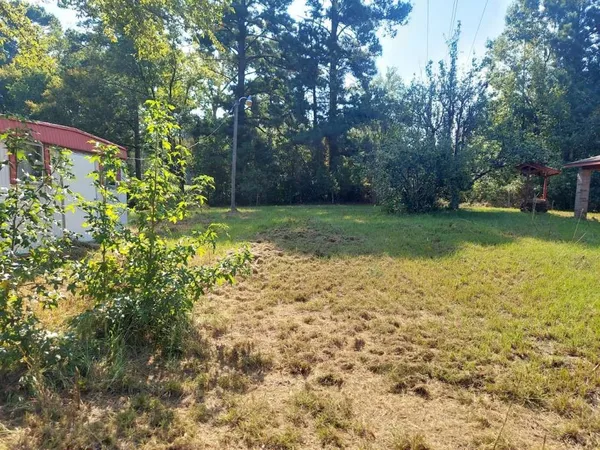 a backyard of a house
