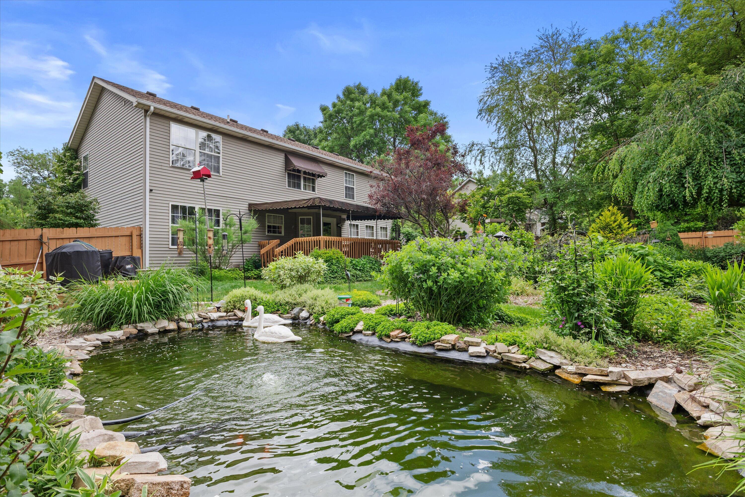 3330 Wood Road Mount Pleasant, WI 53406 - Photo 2 of 46 Koi Pond