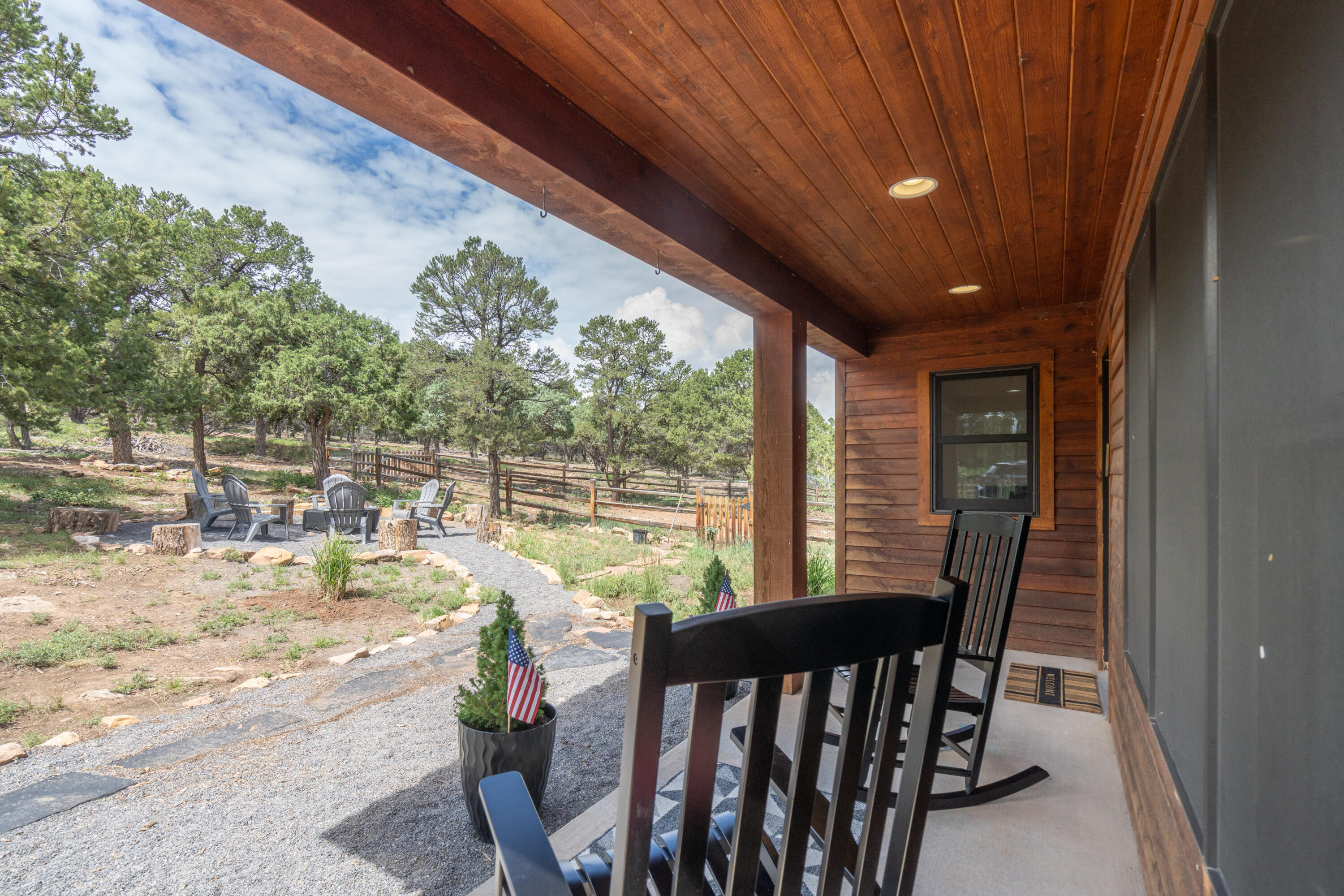 787 Pine Drive Ridgway, CO 81432 - Photo 31 of 42 a view of a balcony with lake view and a ocean view