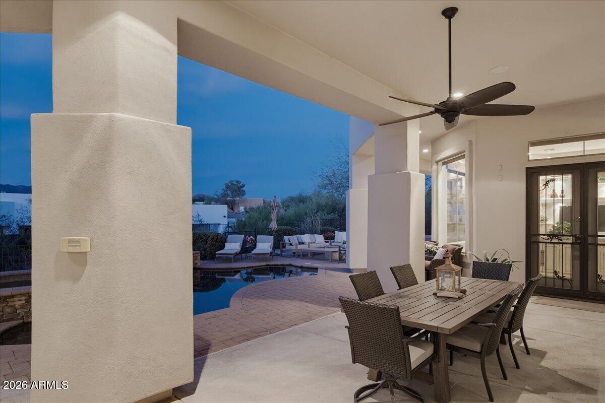 6880 East Stevens Road Cave Creek, AZ 85331 - Photo 34 of 39 Door to Great Room & kitchen