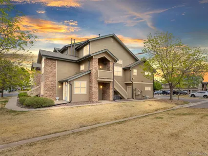 a view of a house with a outdoor space