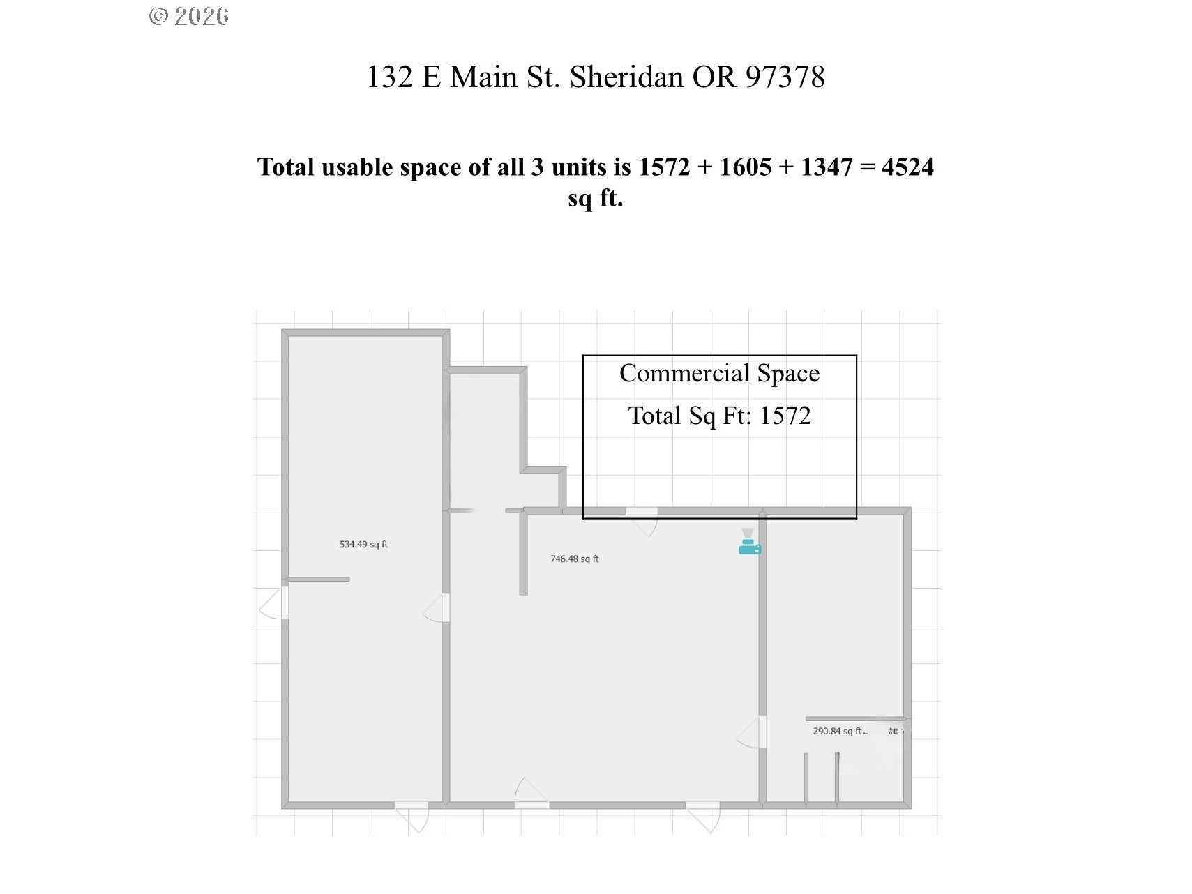 132 East Main Street Sheridan, OR 97378 - Photo 21 of 21 Floor Plan