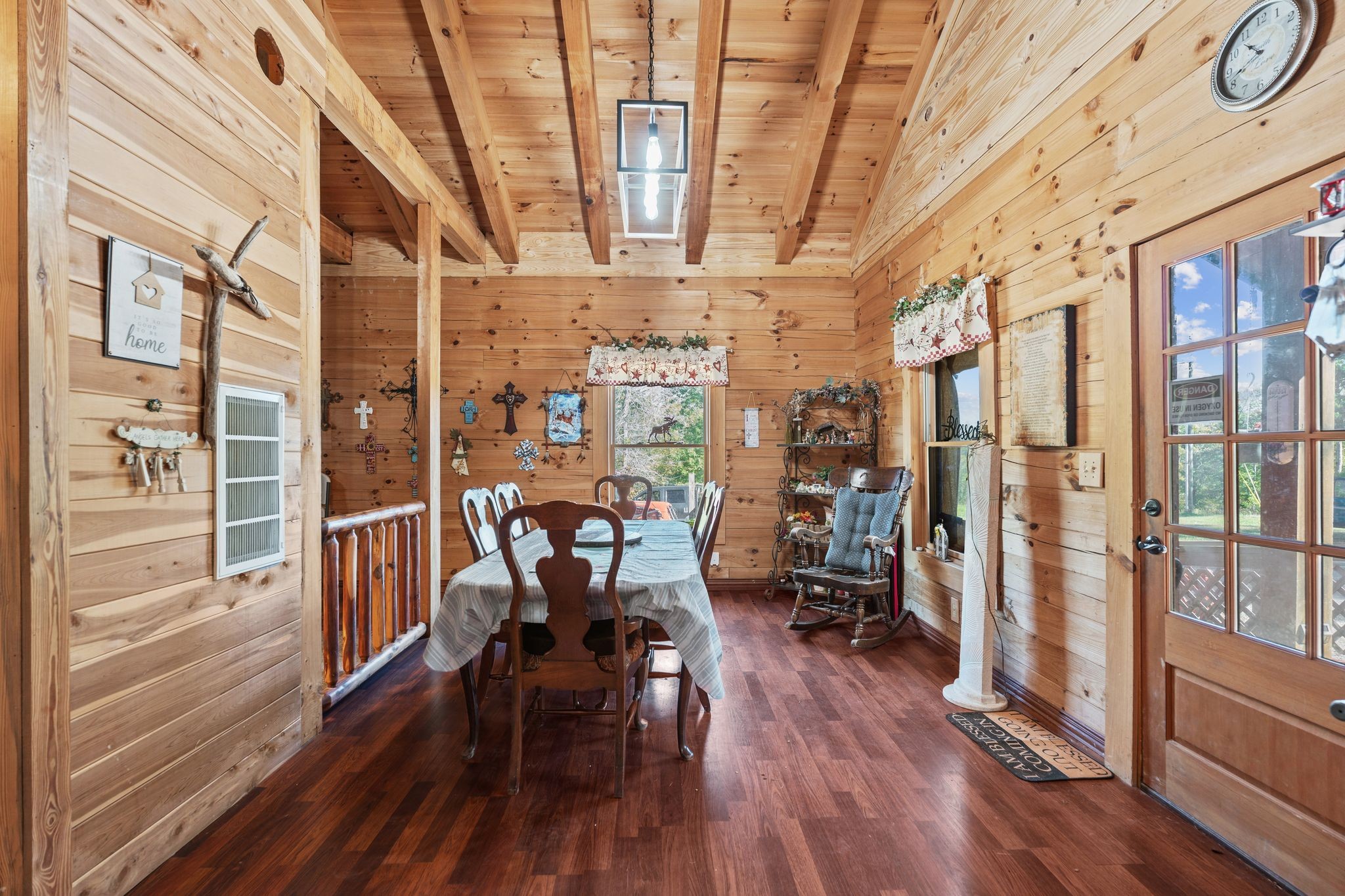 302 Faith Way Waynesboro, TN 38485 - Photo 11 of 99 a view of a dining room with furniture window and wooden floor