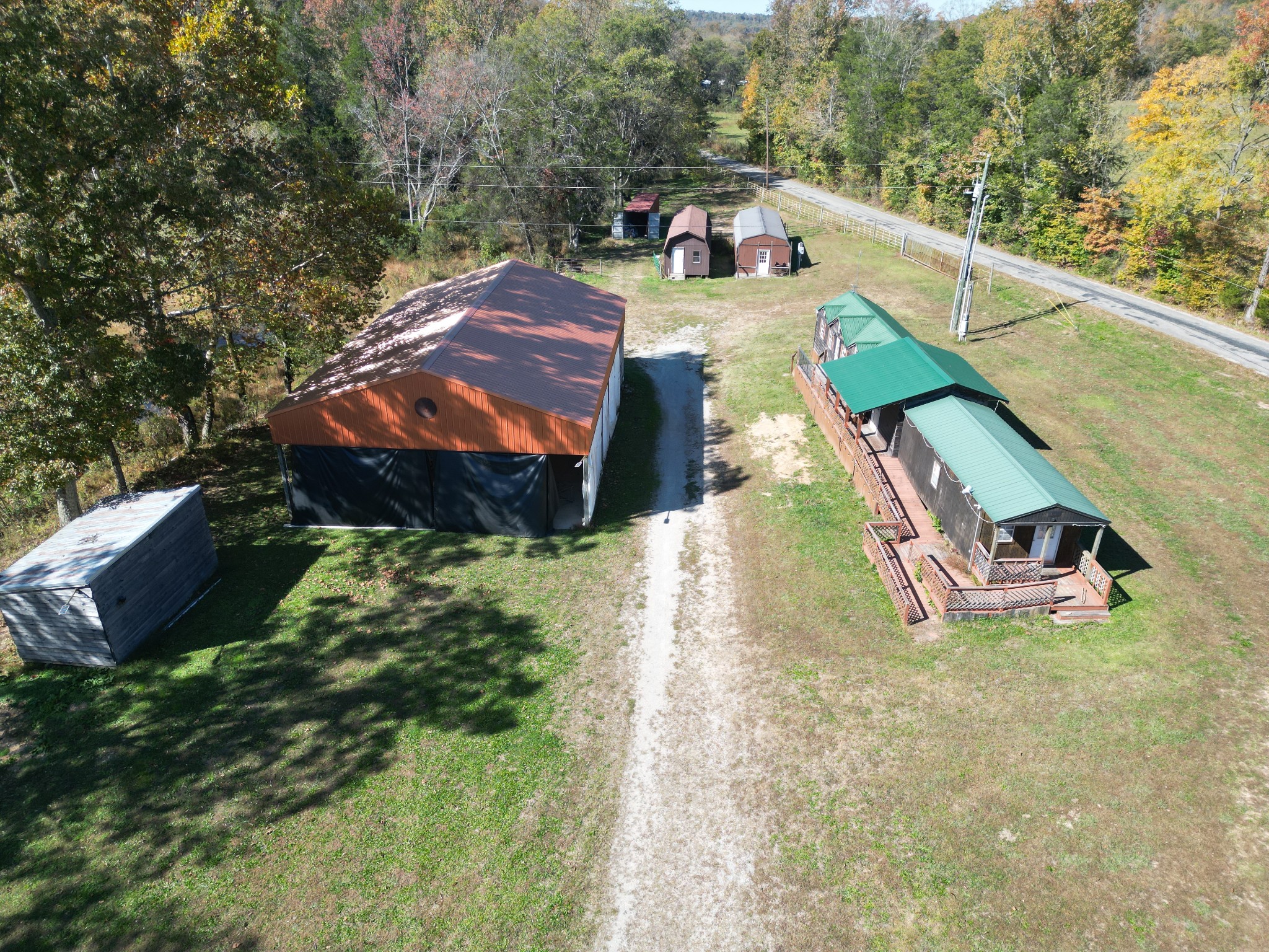 302 Faith Way Waynesboro, TN 38485 - Photo 45 of 99 a view of a balcony with two chairs and a table