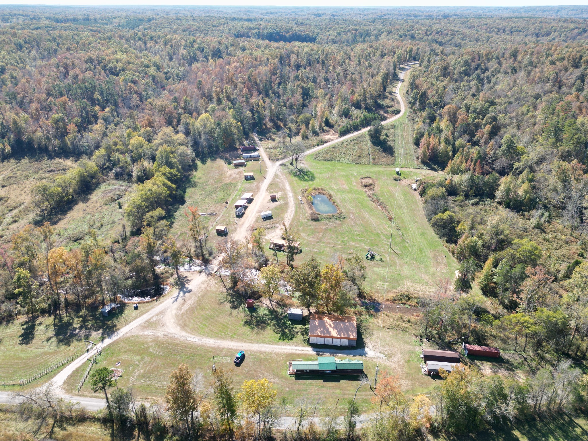 302 Faith Way Waynesboro, TN 38485 - Photo 48 of 99 an aerial view of a house with a yard