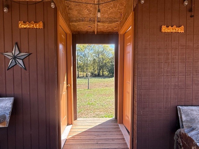 302 Faith Way Waynesboro, TN 38485 - Photo 84 of 99 a view of a door and wooden floor