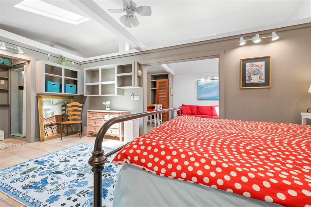 528 45th Street Sarasota, FL 34234 - Photo 38 of 45 a bedroom with a bed window and table