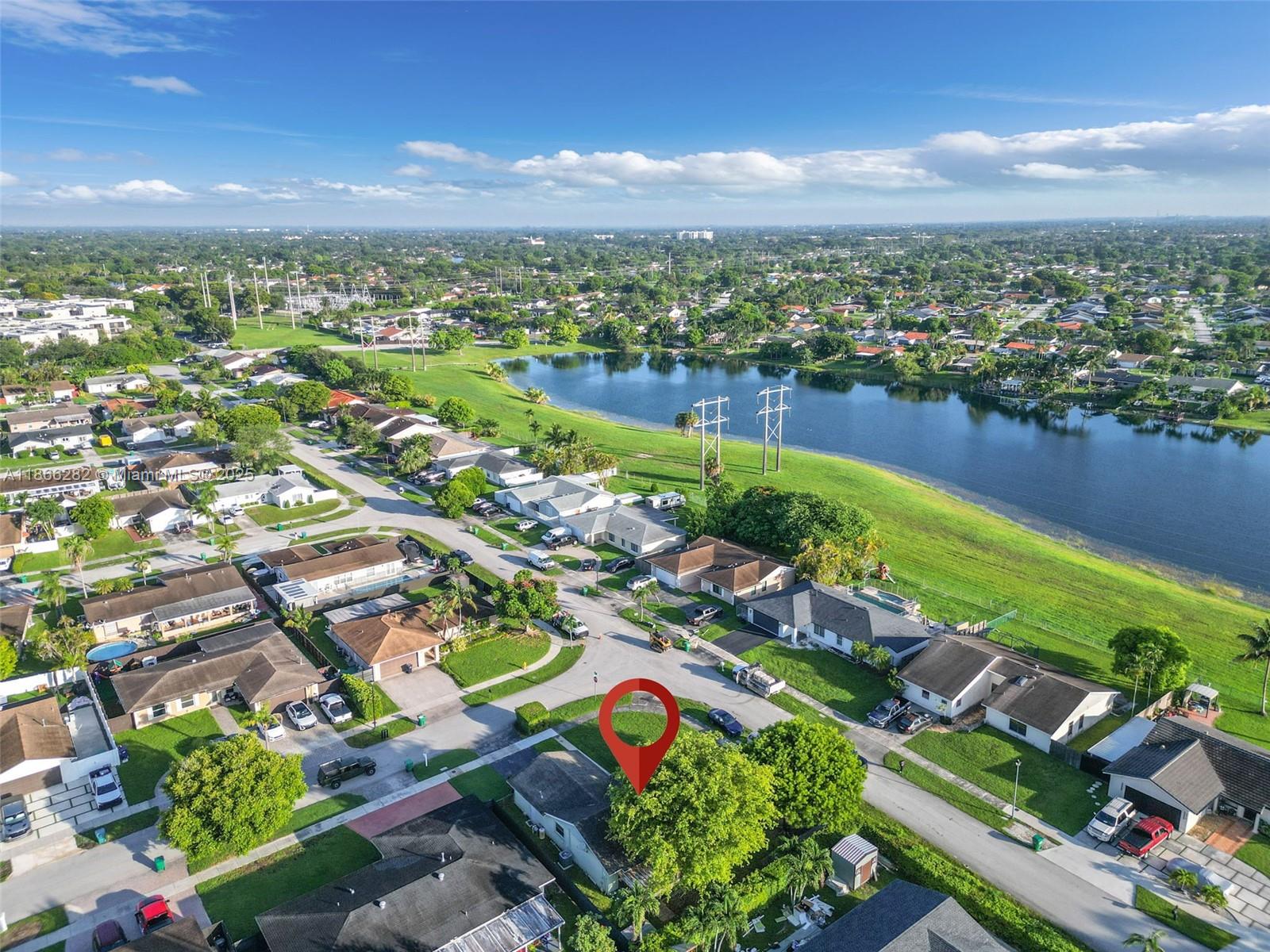 13231 Southwest 86th Street Miami, FL 33183 - Photo 24 of 31 an aerial view of lake and residential houses