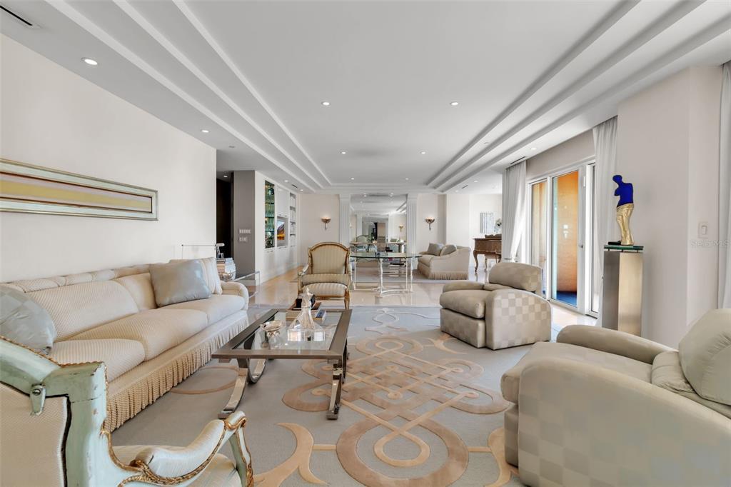 1111 Ritz Carlton Drive, Unit 1202 Sarasota, FL 34236 - Photo 17 of 49 a living room with furniture and a couch