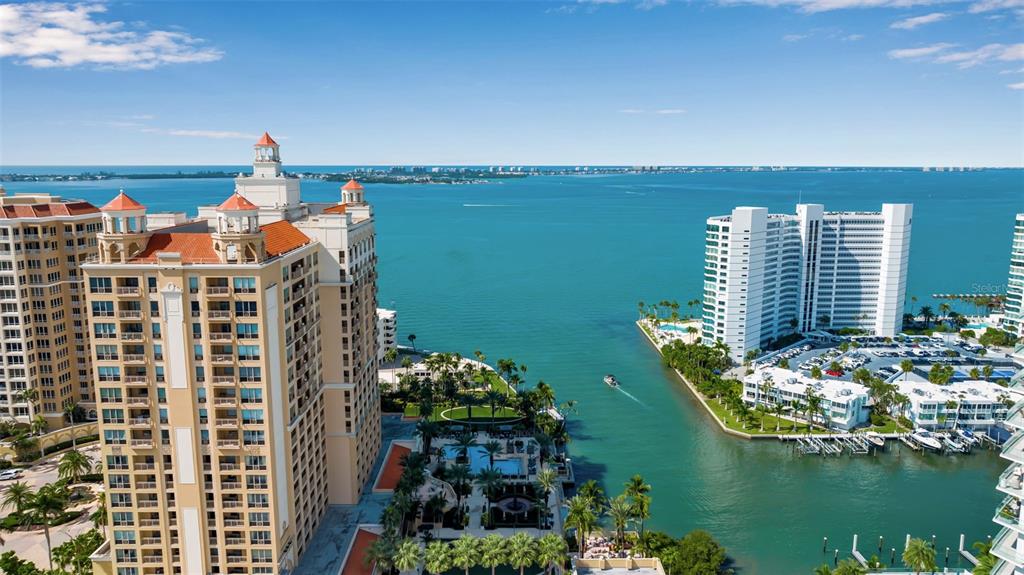 1111 Ritz Carlton Drive, Unit 1202 Sarasota, FL 34236 - Photo 3 of 49 a city view with tall buildings