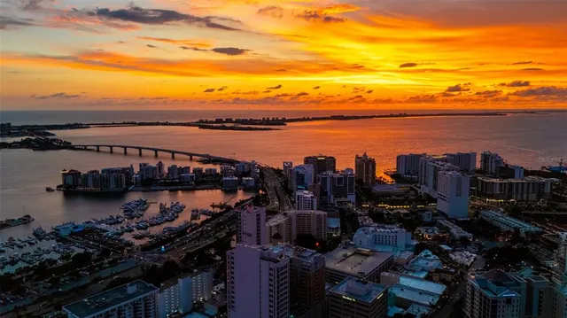 a view of a lake and a mountain