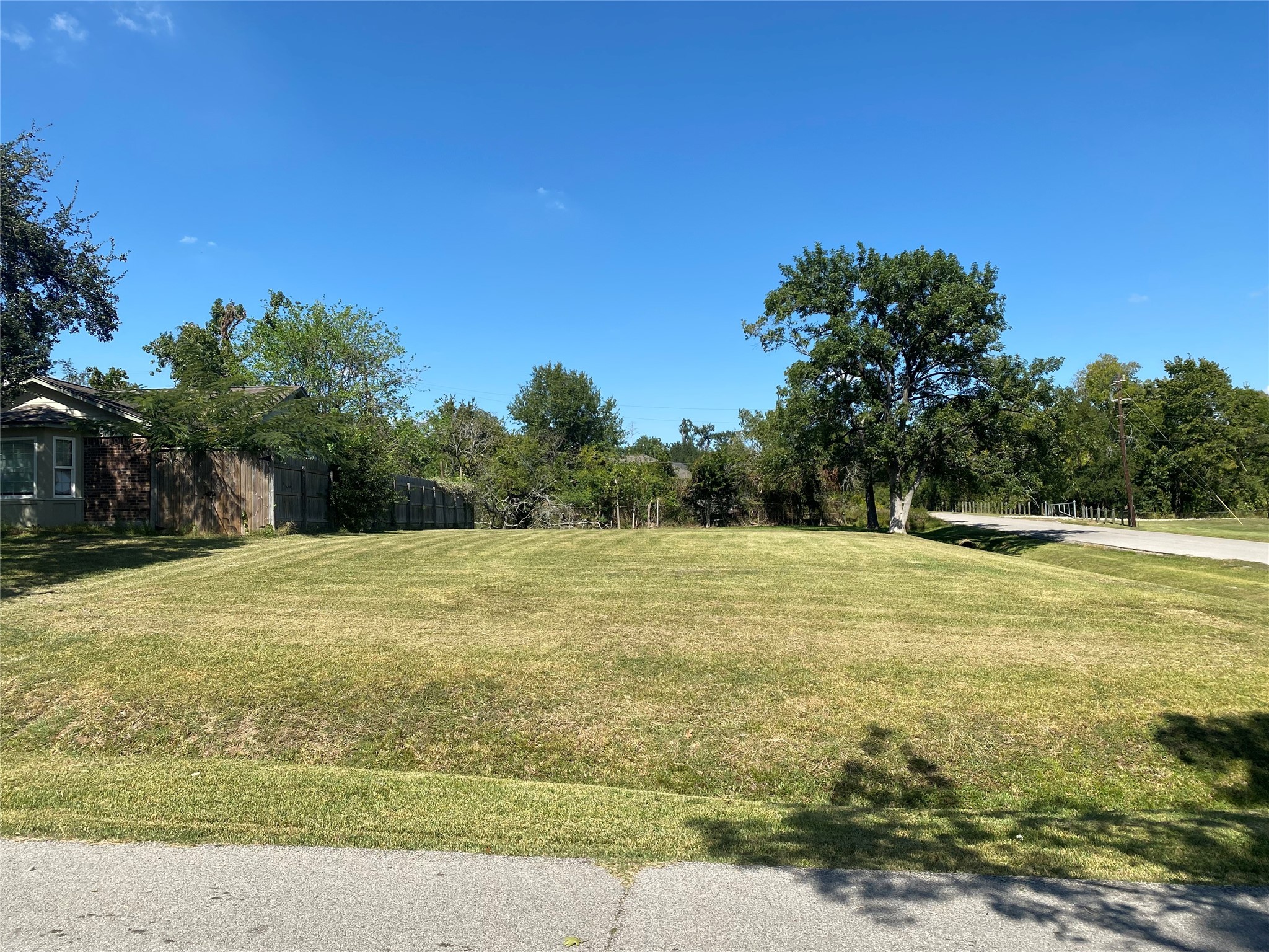 a view of a swimming pool with an outdoor space