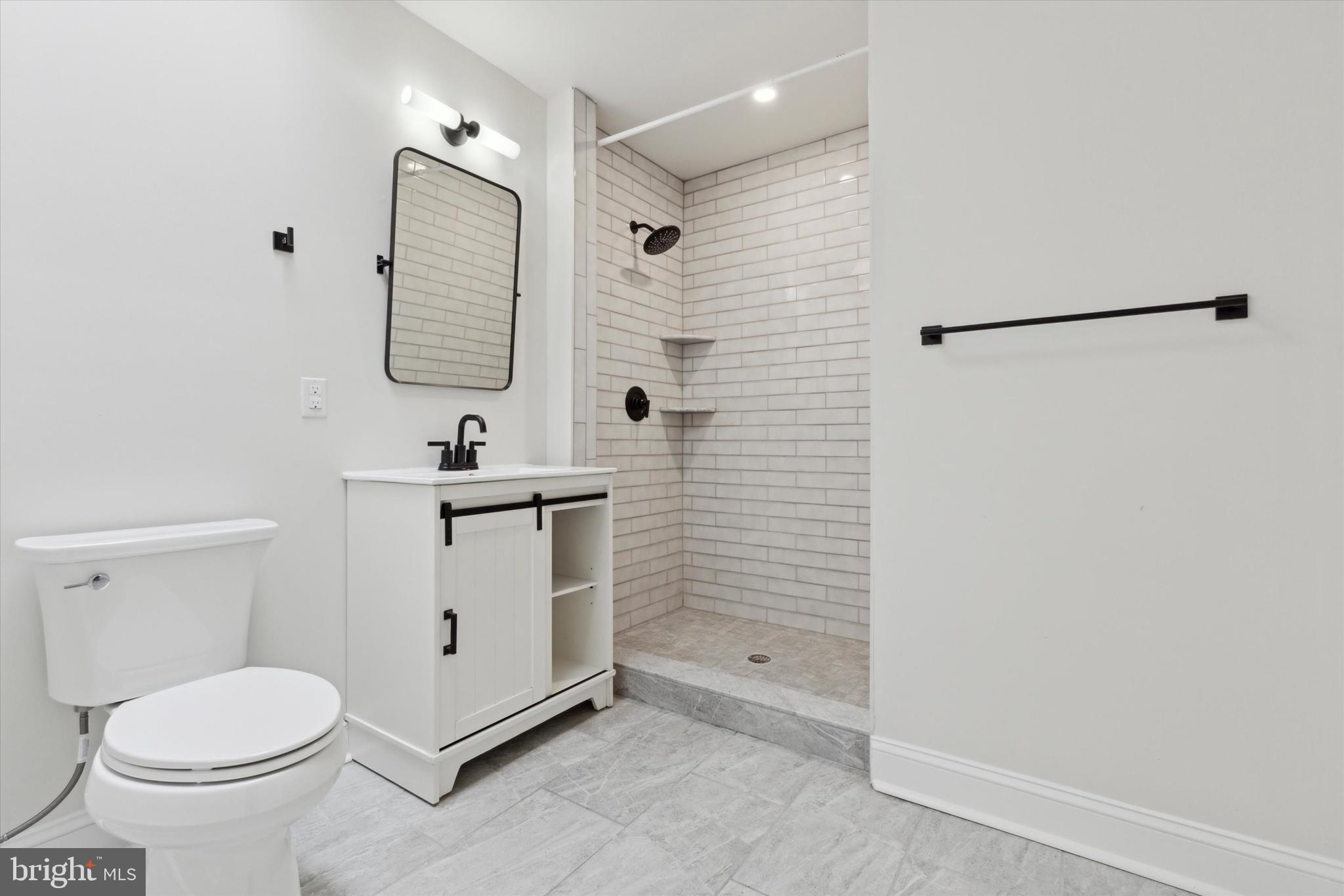 137 East Spring Avenue, Unit 2R Ardmore, PA 19003 - Photo 10 of 17 Renovated bathroom. Skylight for natural light.