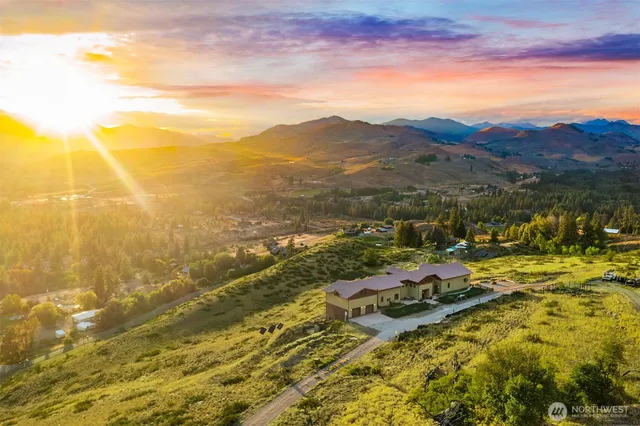 a view of city and ocean